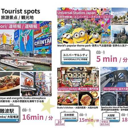 Bijou Suites Dapper Osaka Eksteriør billede